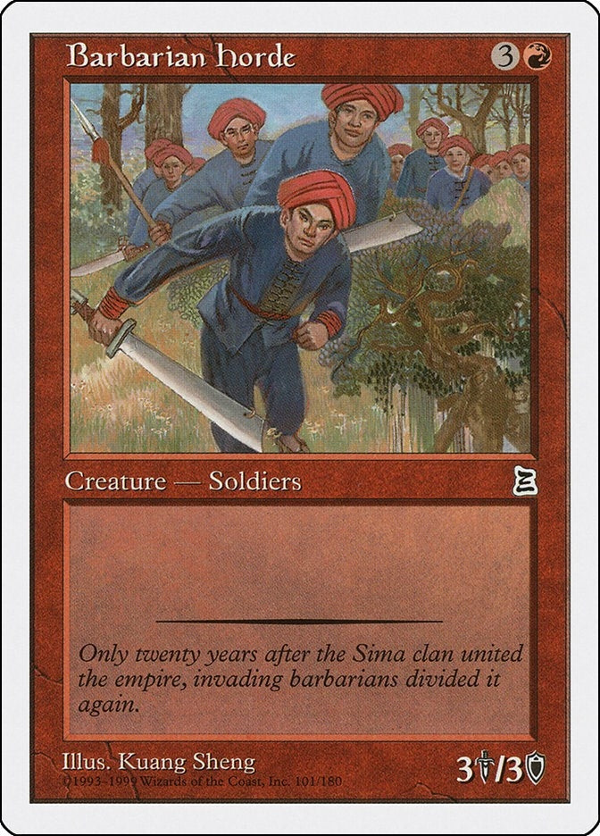 Barbarian Horde (101) [PTK] - MTG Single