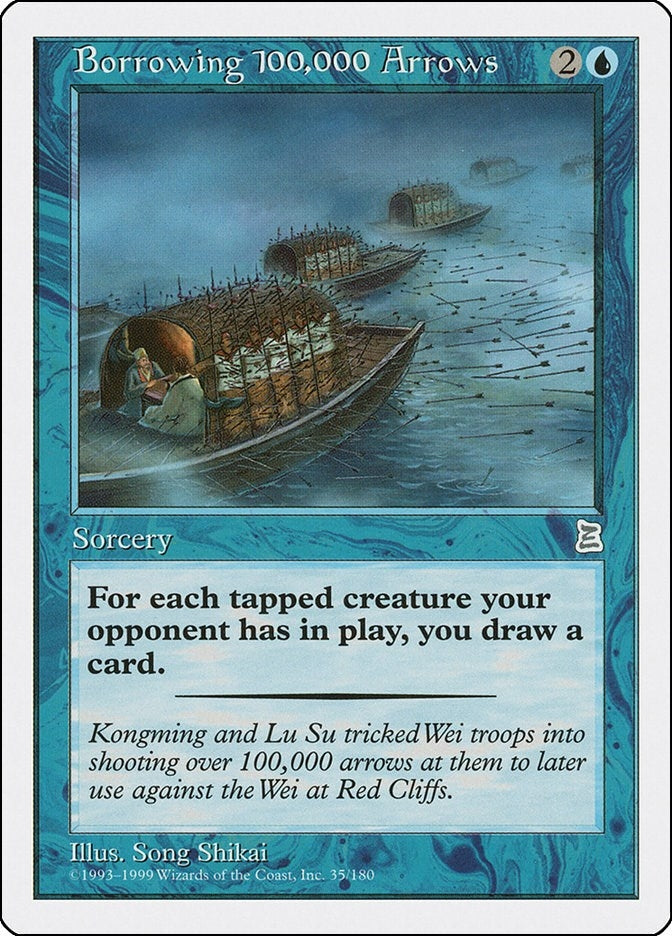 Borrowing 100,000 Arrows (35) [PTK] - MTG Single