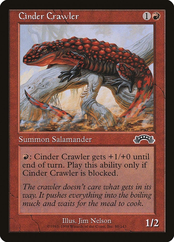 Cinder Crawler (80) [EXO] - MTG Single