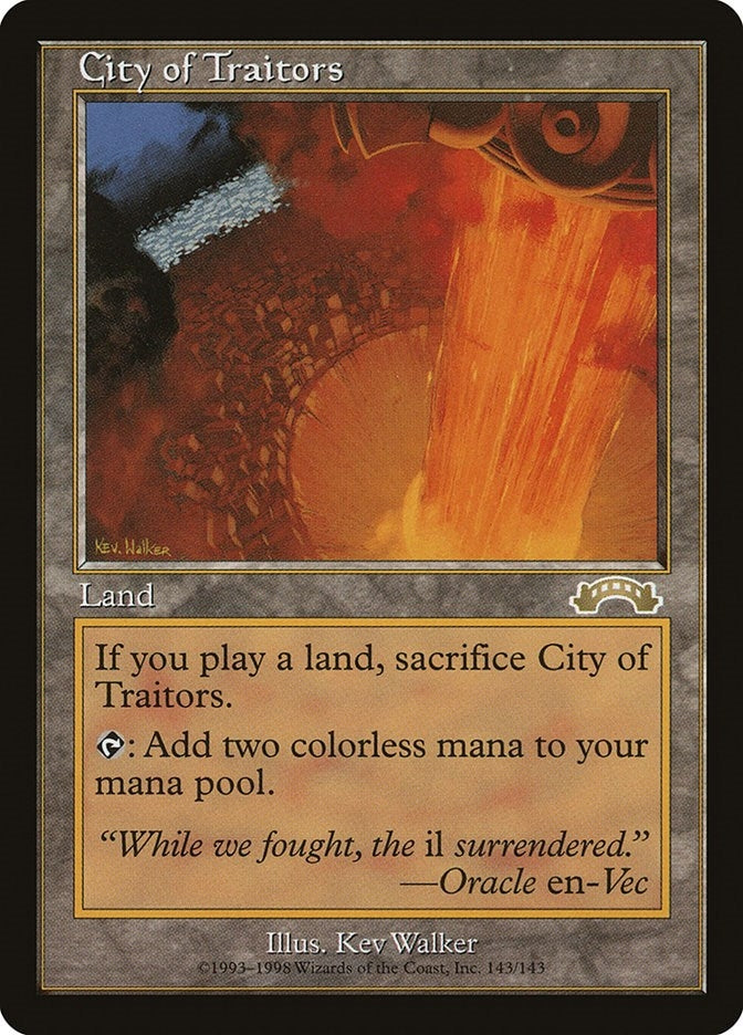 City of Traitors (143) [EXO] - MTG Single
