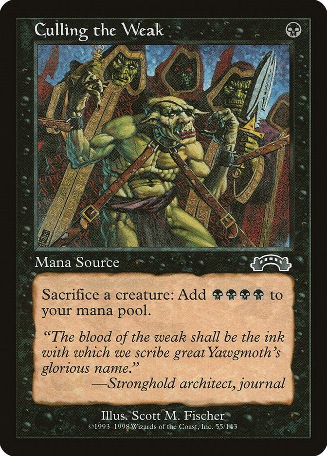 Culling the Weak (55) [EXO] - MTG Single