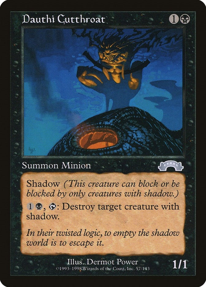Dauthi Cutthroat (57) [EXO] - MTG Single