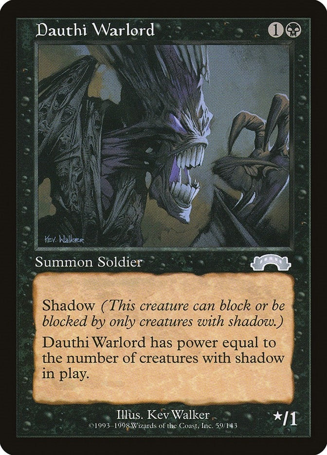 Dauthi Warlord (59) [EXO] - MTG Single