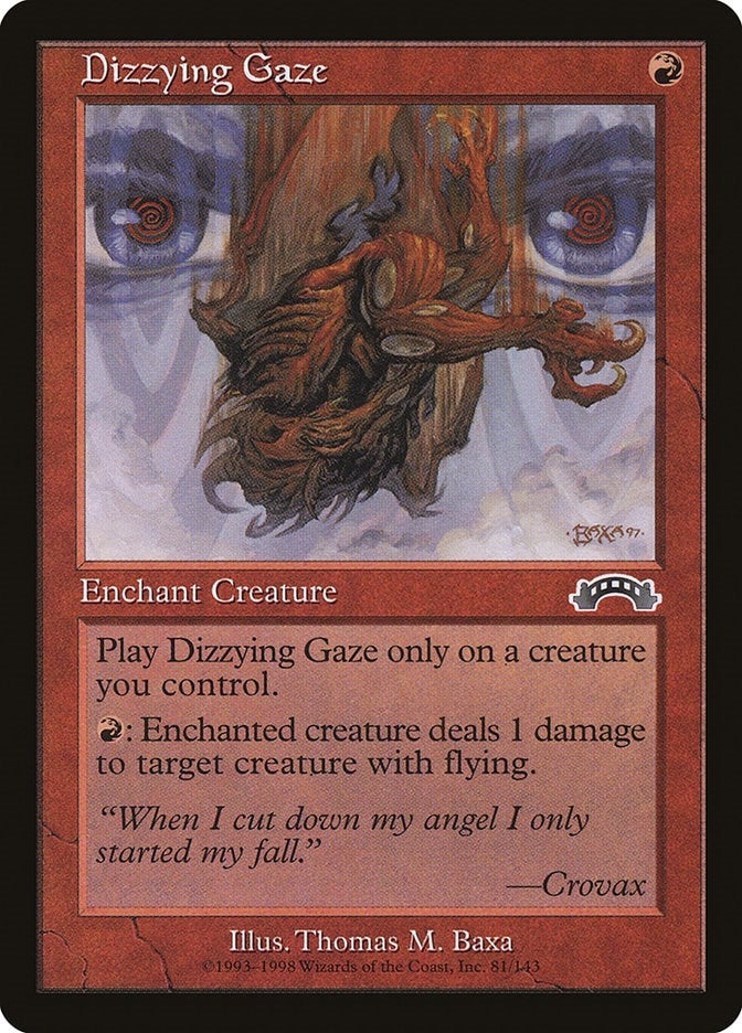 Dizzying Gaze (81) [EXO] - MTG Single