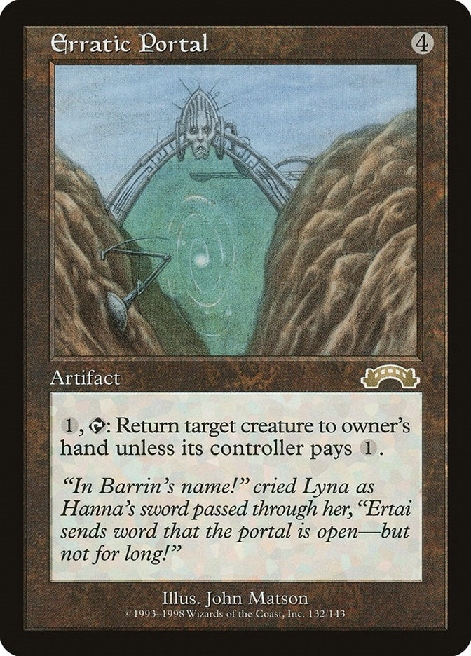Erratic Portal (132) [EXO] - MTG Single