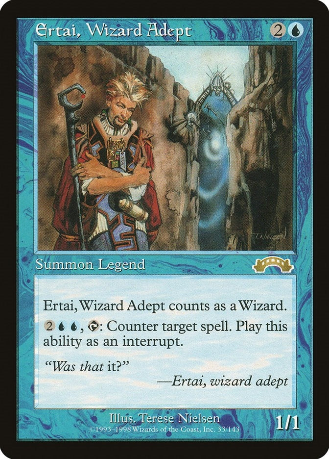 Ertai Wizard Adept (33) [EXO] - MTG Single