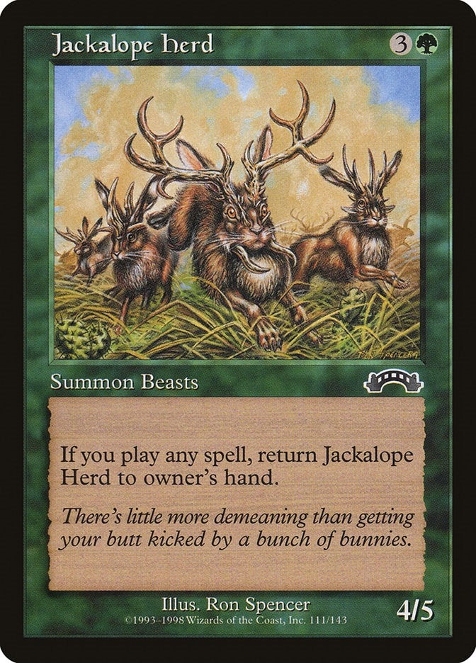 Jackalope Herd (111) [EXO] - MTG Single