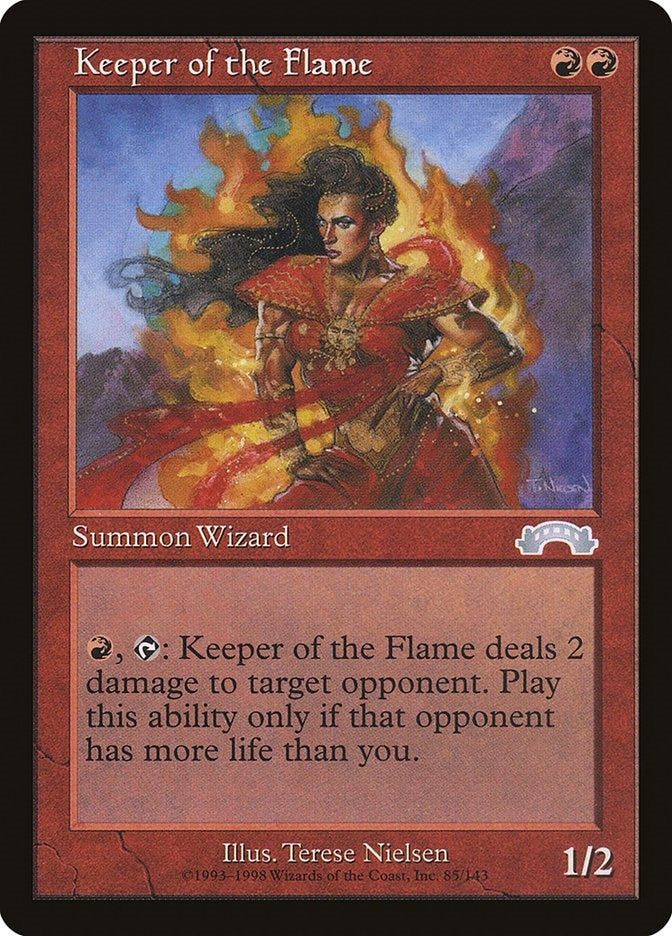 Keeper of the Flame (85) [EXO] - MTG Single