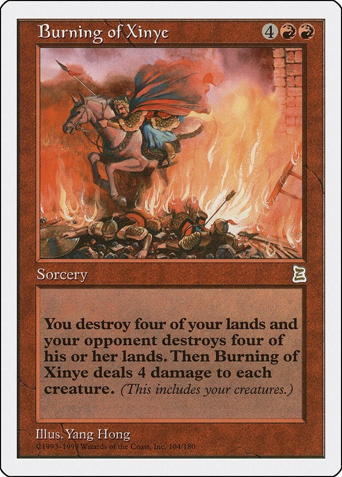 Burning of Xinye (104) [PTK] - MTG Single