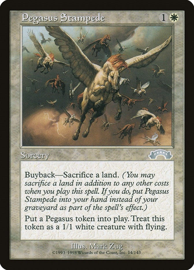 Pegasus Stampede (14) [EXO] - MTG Single