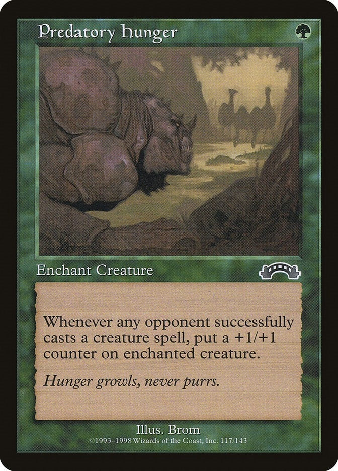Predatory Hunger (117) [EXO] - MTG Single