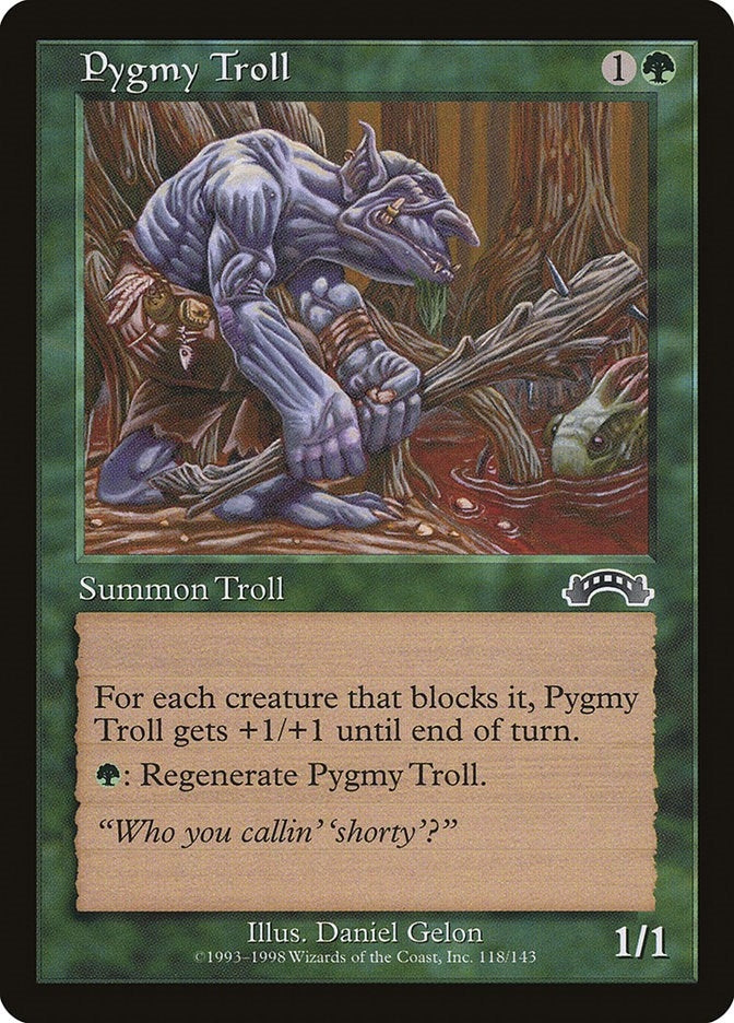 Pygmy Troll (118) [EXO] - MTG Single