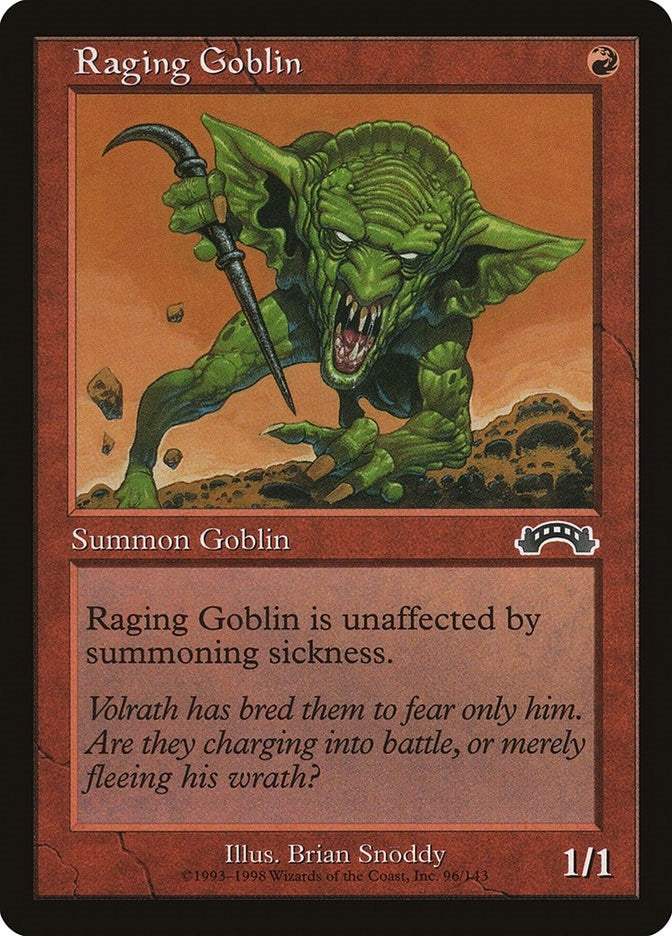 Raging Goblin (96) [EXO] - MTG Single