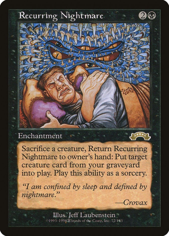 Recurring Nightmare (72) [EXO] - MTG Single