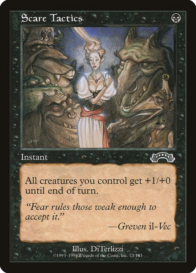 Scare Tactics (73) [EXO] - MTG Single