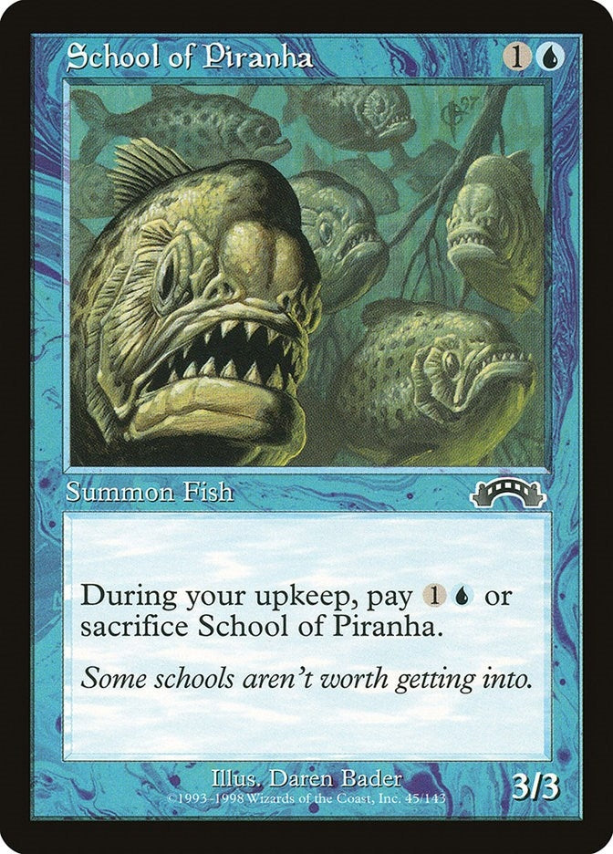 School of Piranha (45) [EXO] - MTG Single