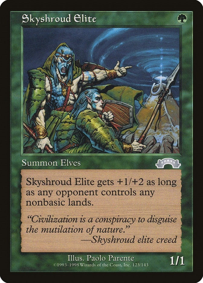 Skyshroud Elite (123) [EXO] - MTG Single