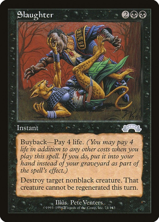 Slaughter (74) [EXO] - MTG Single