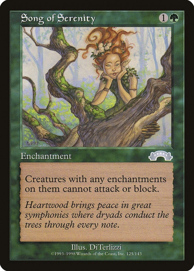 Song of Serenity (125) [EXO] - MTG Single