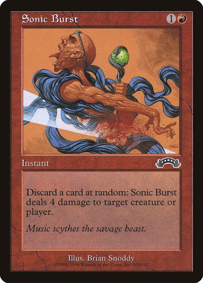 Sonic Burst (103) [EXO] - MTG Single