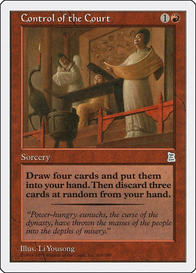Control of the Court (105) [PTK] - MTG Single