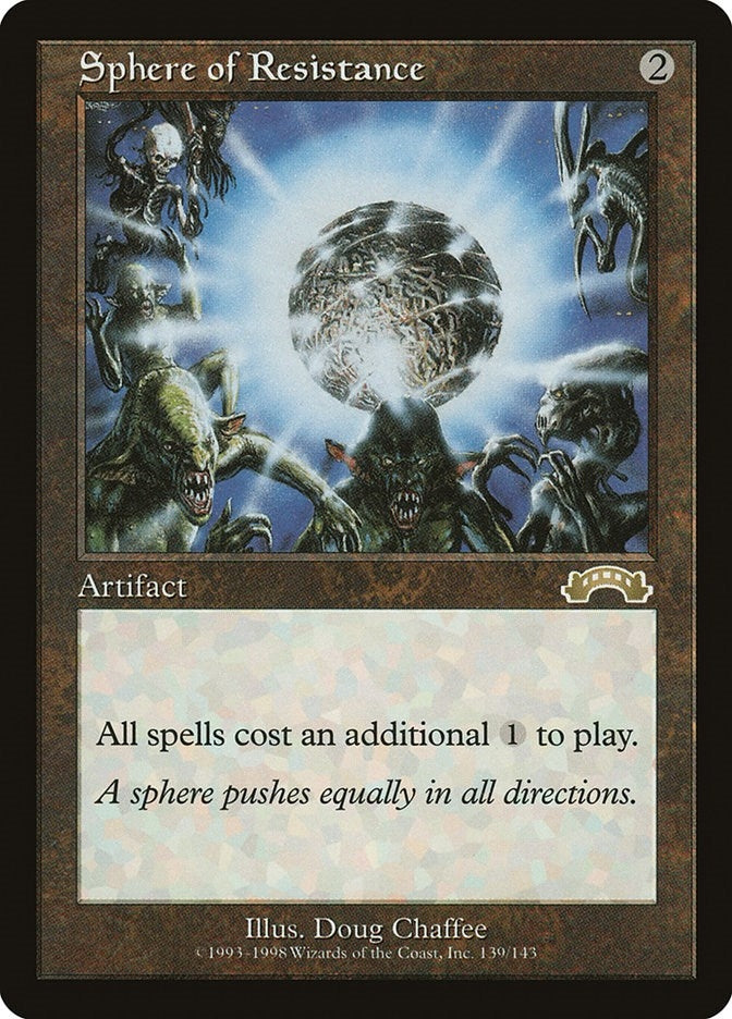 Sphere of Resistance (139) [EXO] - MTG Single