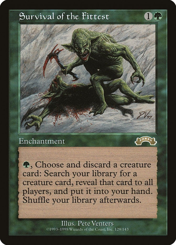 Survival of the Fittest (129) [EXO] - MTG Single