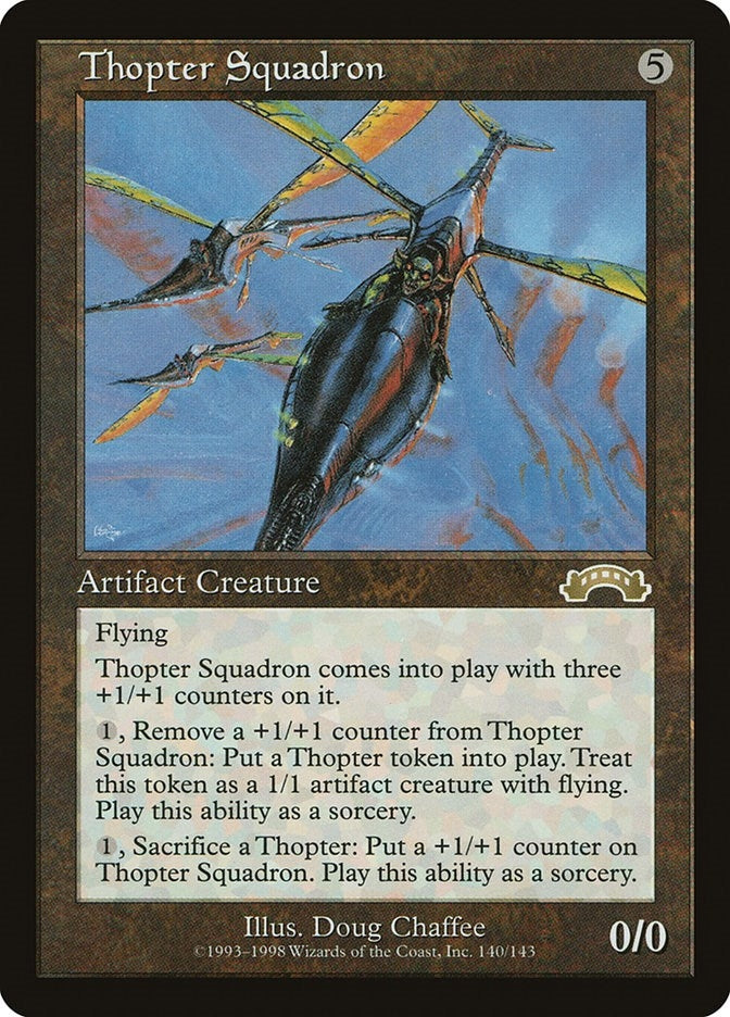Thopter Squadron (140) [EXO] - MTG Single