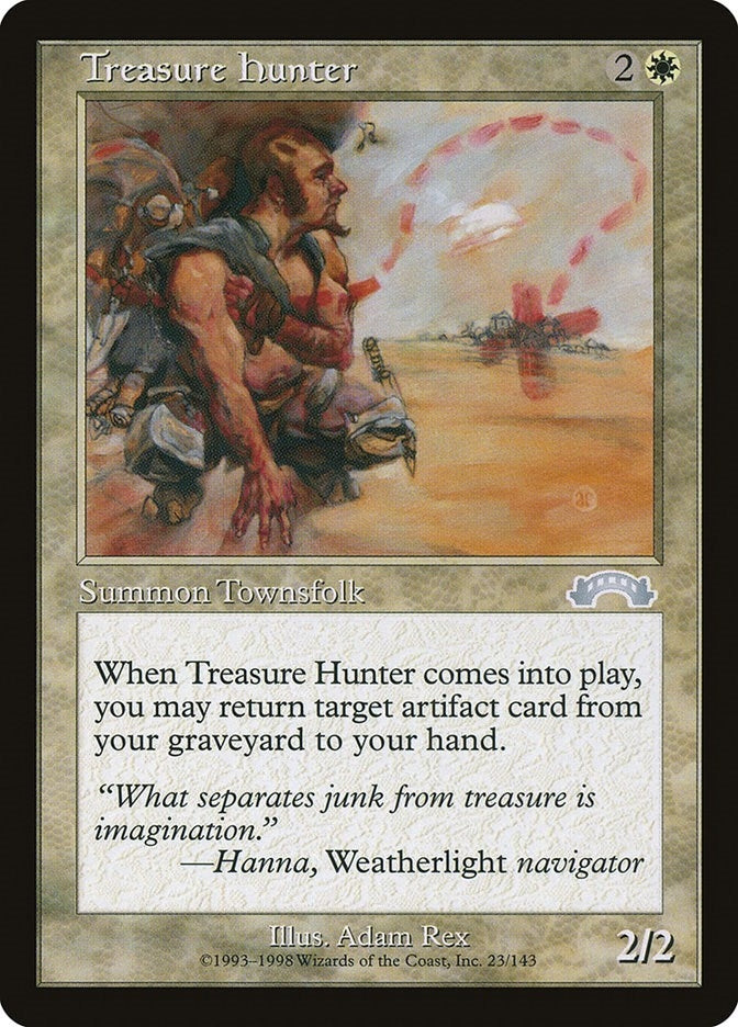 Treasure Hunter (23) [EXO] - MTG Single