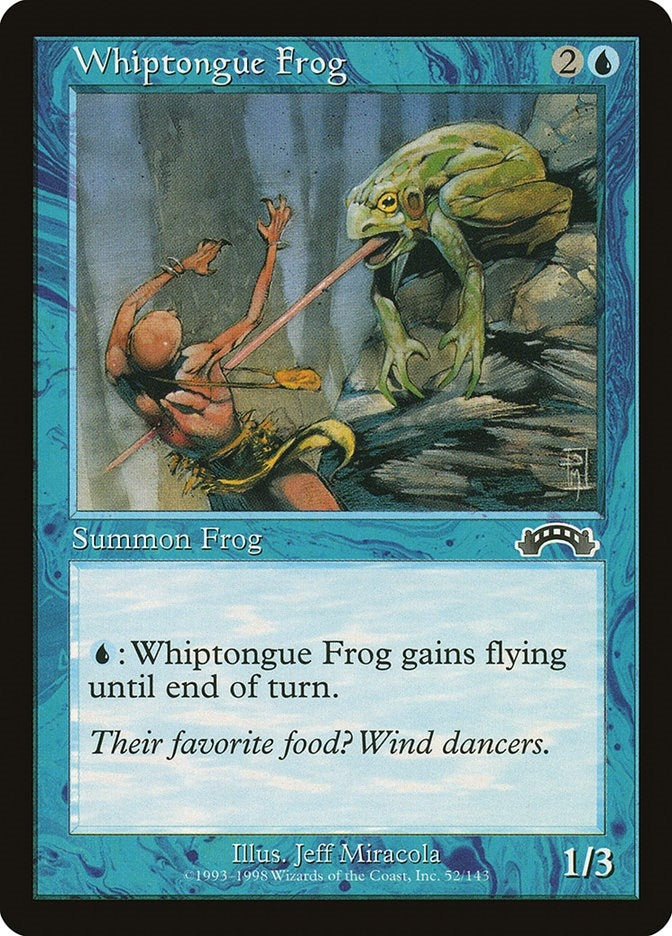 Whiptongue Frog (52) [EXO] - MTG Single