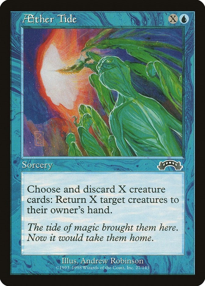 Aether Tide (27) [EXO] - MTG Single