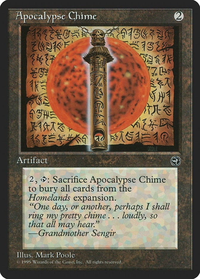 Apocalypse Chime [HML] - MTG Single