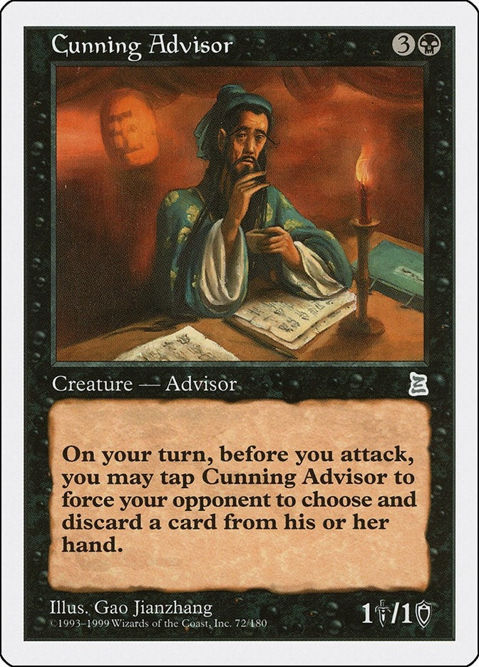 Cunning Advisor (72) [PTK] - MTG Single