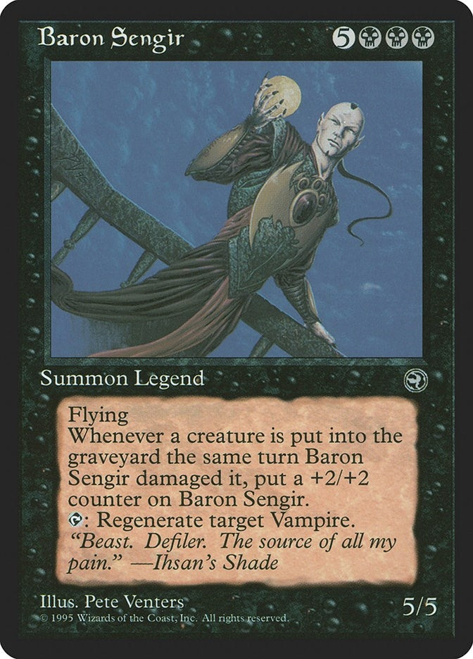 Baron Sengir [HML] - MTG Single