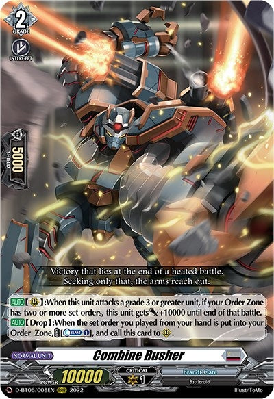 Combine Rusher (6008) [D-BT06] - Cardfight Vanguard Single