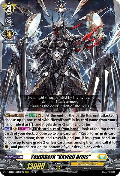 Youthberk ’Skyfall Arms’ (6010) [D-BT06] - Cardfight Vanguard Single