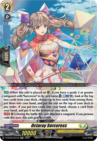 Octaray Sorceress (6031) [D-BT06] - Cardfight Vanguard Single