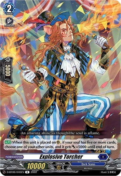 Explosive Torcher (6040) [D-BT06] - Cardfight Vanguard Single