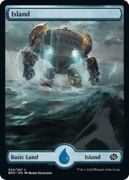 Island (280) - Full Art (280) [BRO] - MTG Single