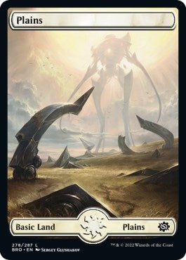 Plains (278) - Full Art (278) [BRO] - MTG Single