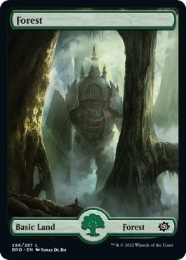 Forest (286) - Full Art (286) [BRO] - MTG Single