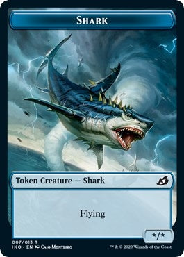 Shark // Shark Double-sided Token (Pioneer 2022) (0) [UMP] - MTG Single