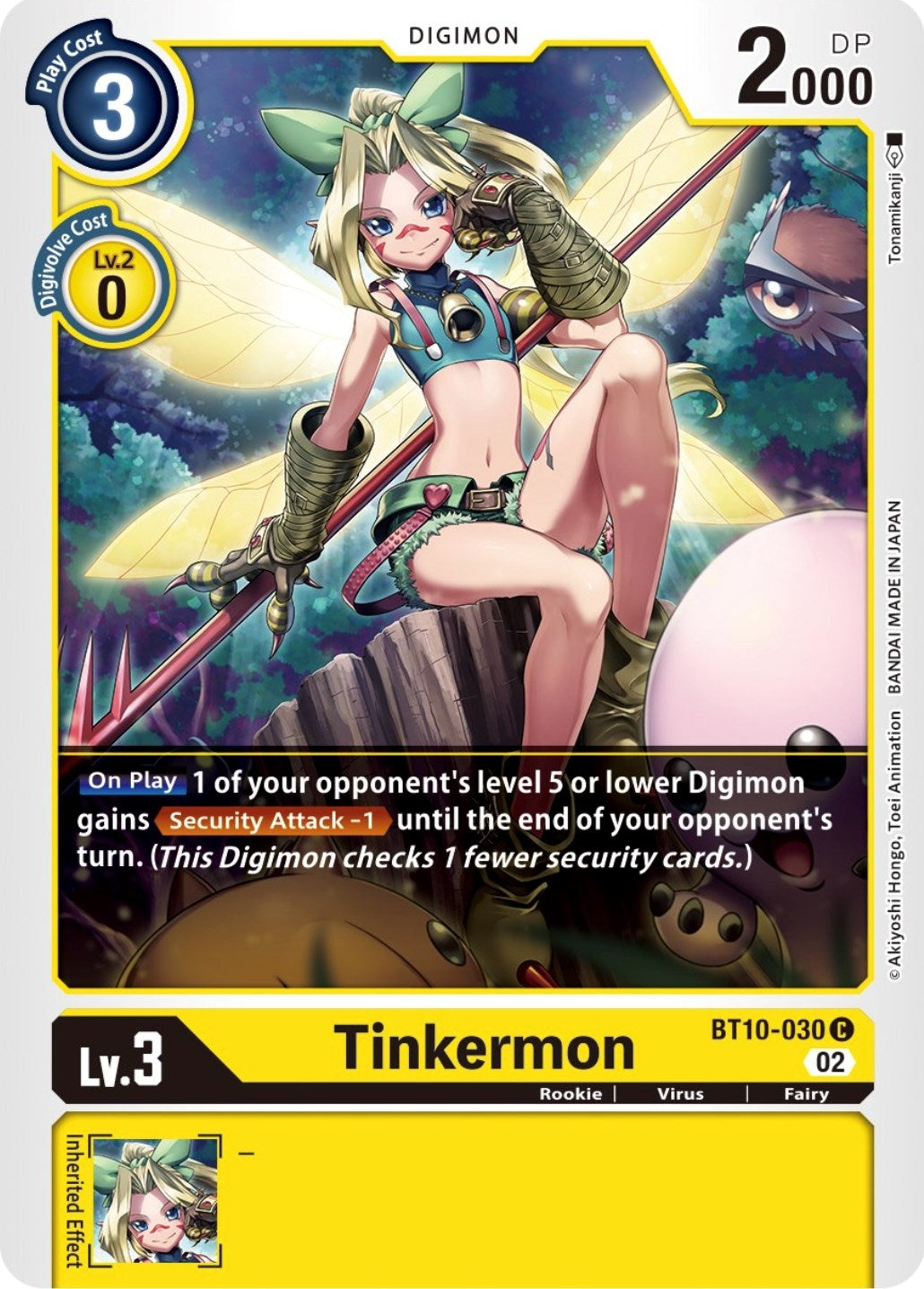 Tinkermon (10030) [BT10] - Digimon Card Game Single