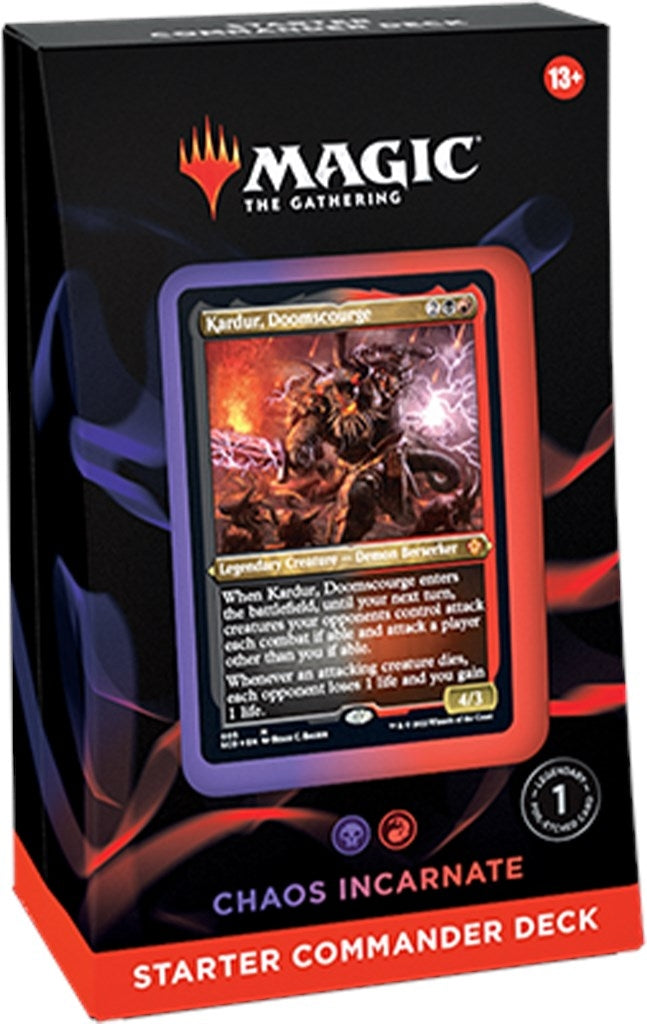 Starter Commander Deck - Chaos Incarnate [SCD] - MTG Sealed