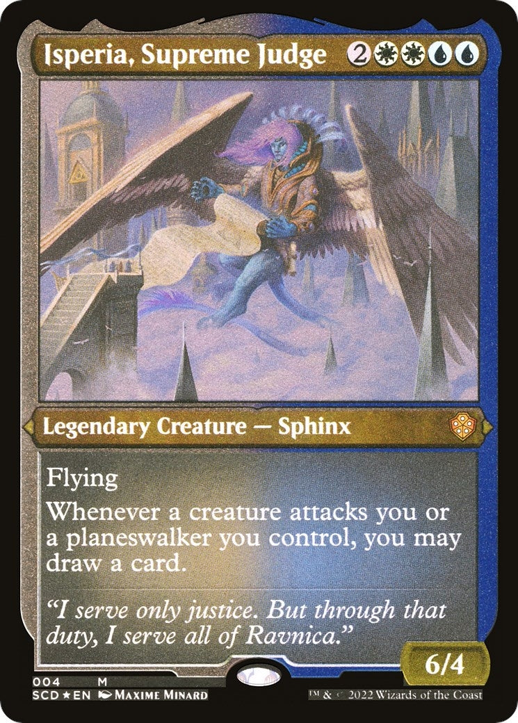 Isperia Supreme Judge (Foil Etched) (4) [SCD] - MTG Single