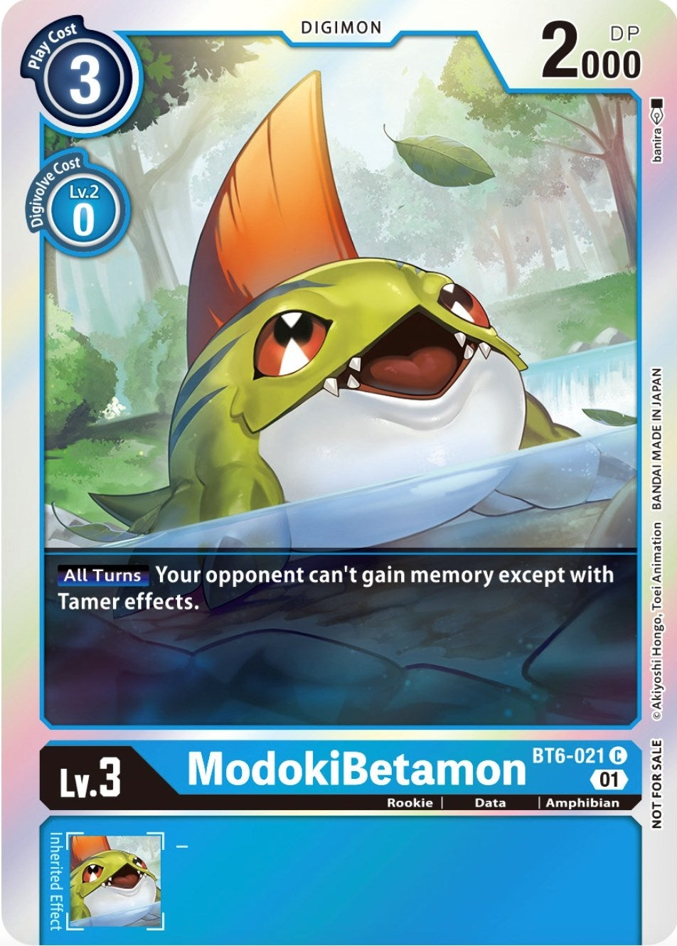 ModokiBetamon (Premium Deck Set Lucky Pack) (6021) [BT06] - Digimon Card Game Single