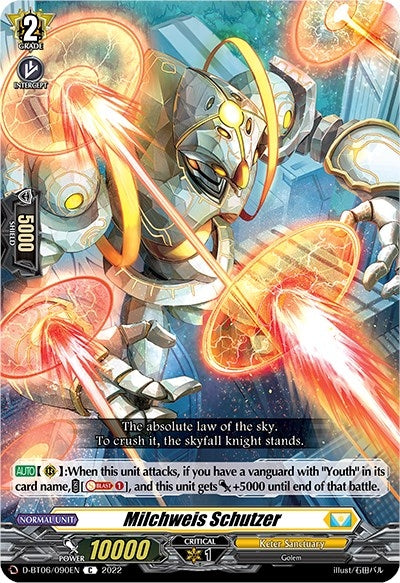 Milchweis Schutzer (6090) [D-BT06] - Cardfight Vanguard Single