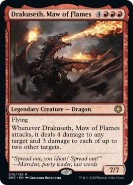 Drakuseth Maw of Flames (76) [GN3] - MTG Single