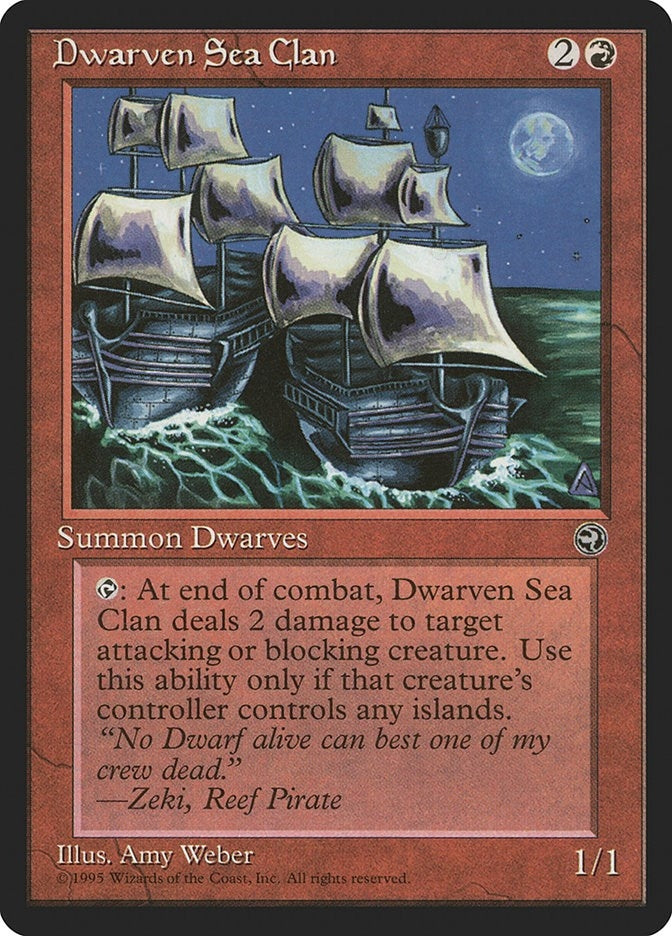 Dwarven Sea Clan [HML] - MTG Single