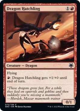 Dragon Hatchling (72) [GN3] - MTG Single
